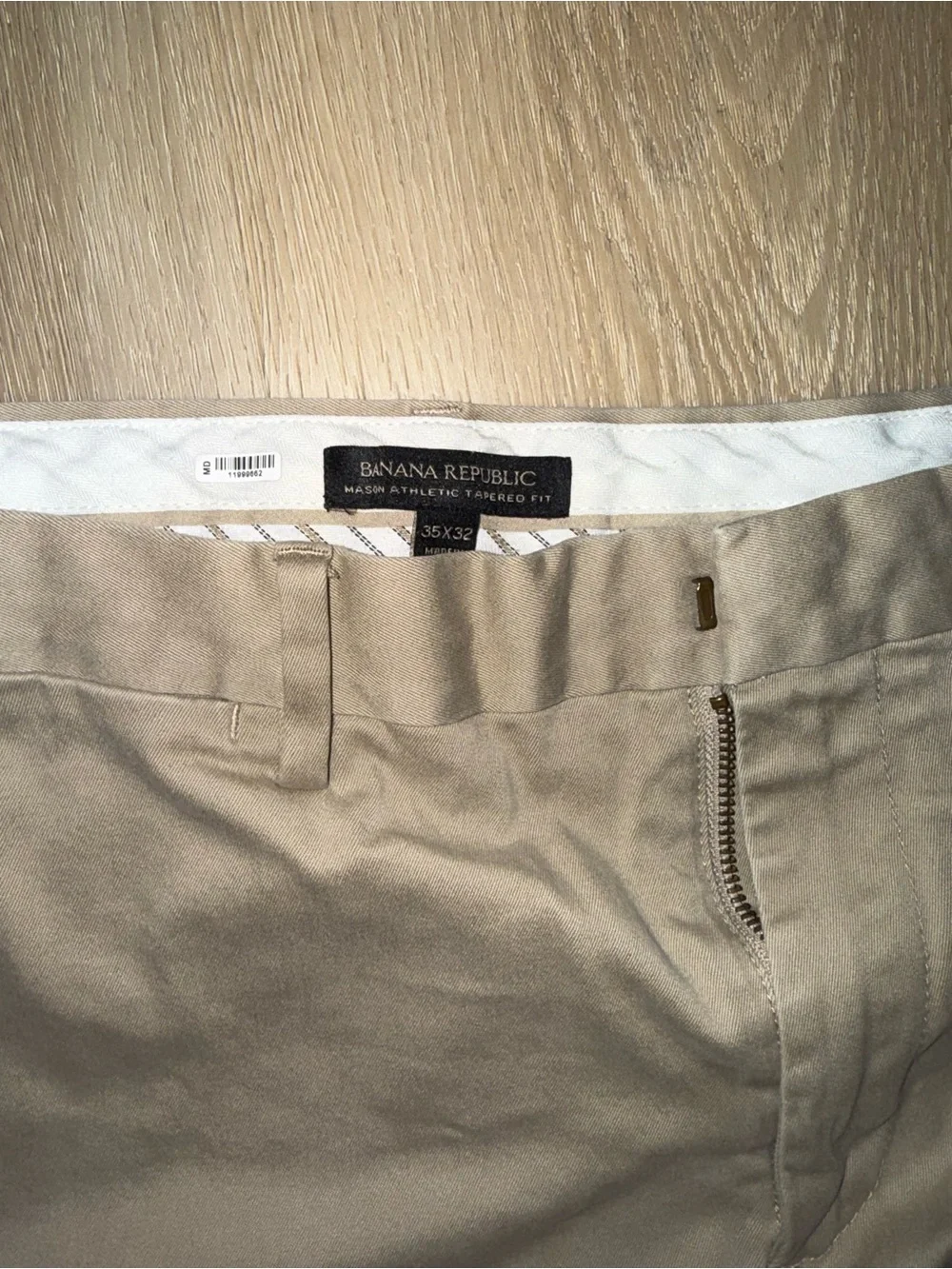 Banana Republic Khaki/Tan Stretch Chino Pants